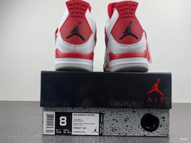 Bmlin 4 Cement Air DH6927-161 Red Jordan 0728